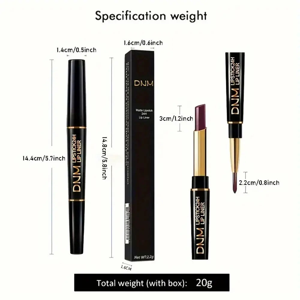 DuoLip Waterproof Lipstick & Liner Set