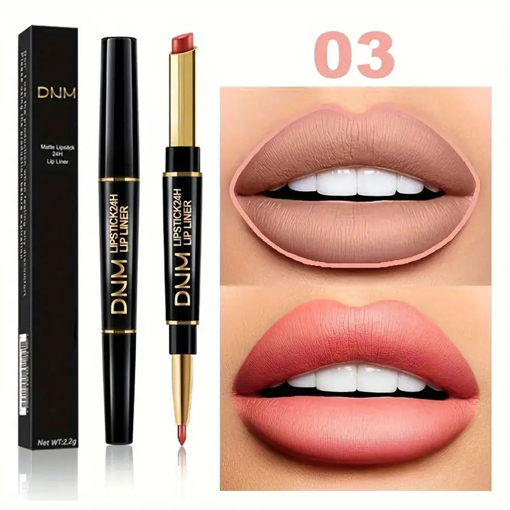 DuoLip Waterproof Lipstick & Liner Set