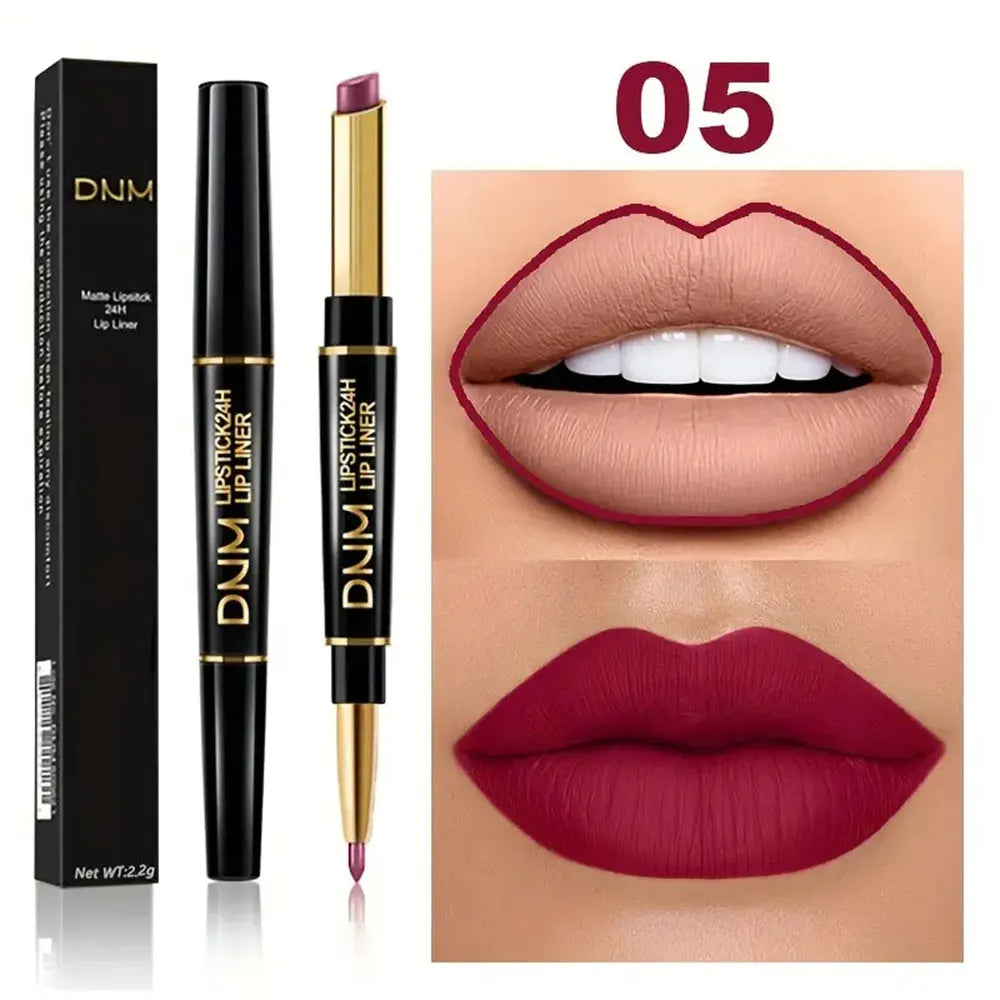 DuoLip Waterproof Lipstick & Liner Set