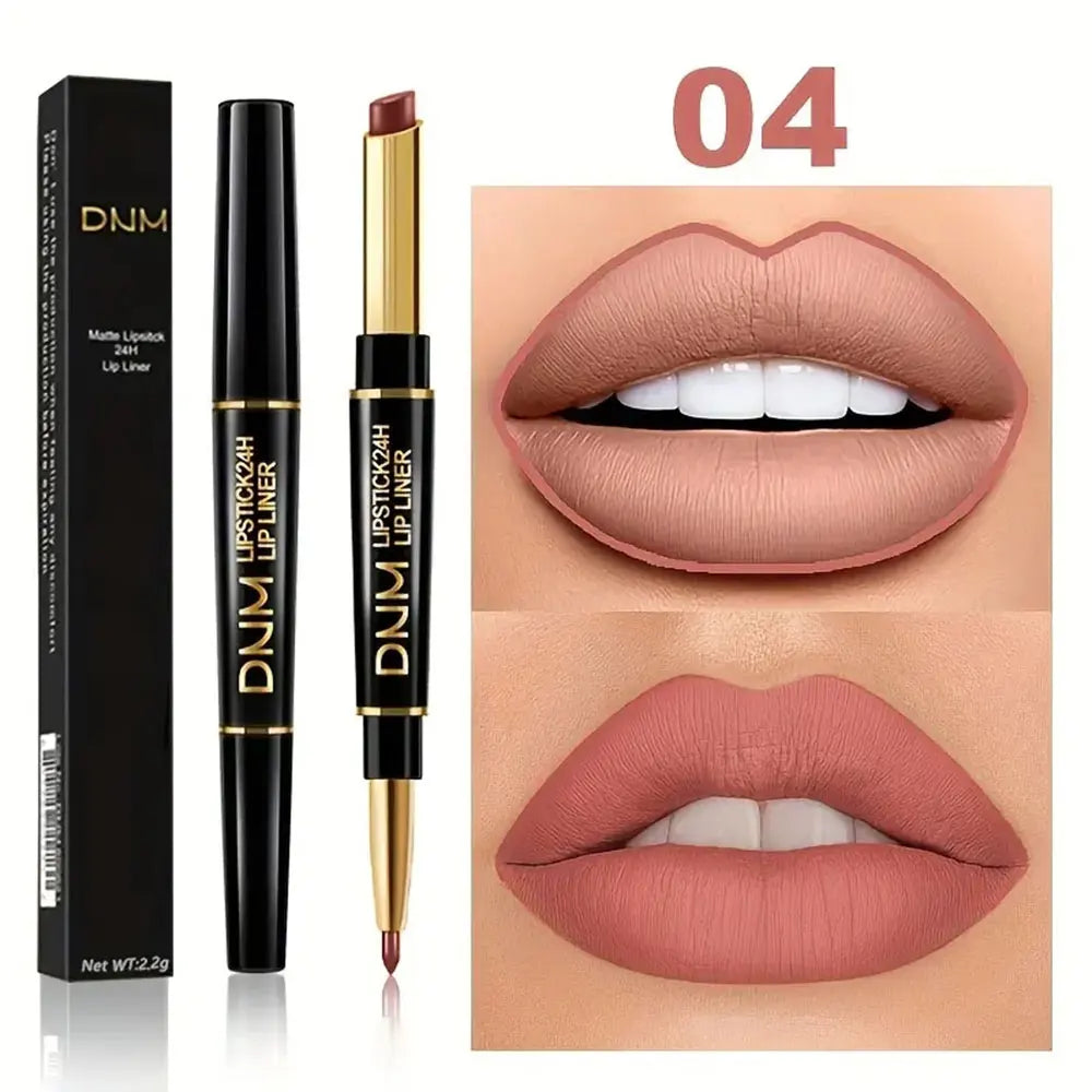 DuoLip Waterproof Lipstick & Liner Set