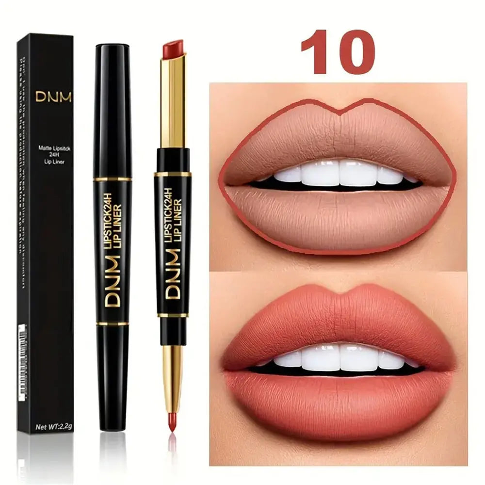 DuoLip Waterproof Lipstick & Liner Set