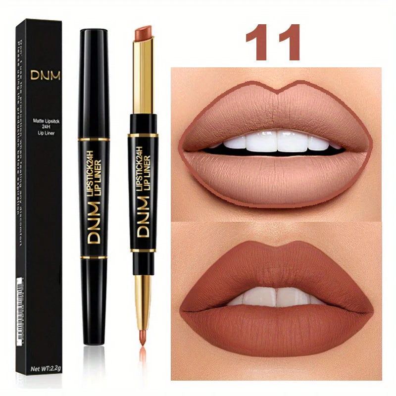 DuoLip Waterproof Lipstick & Liner Set