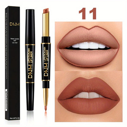 DuoLip Waterproof Lipstick & Liner Set