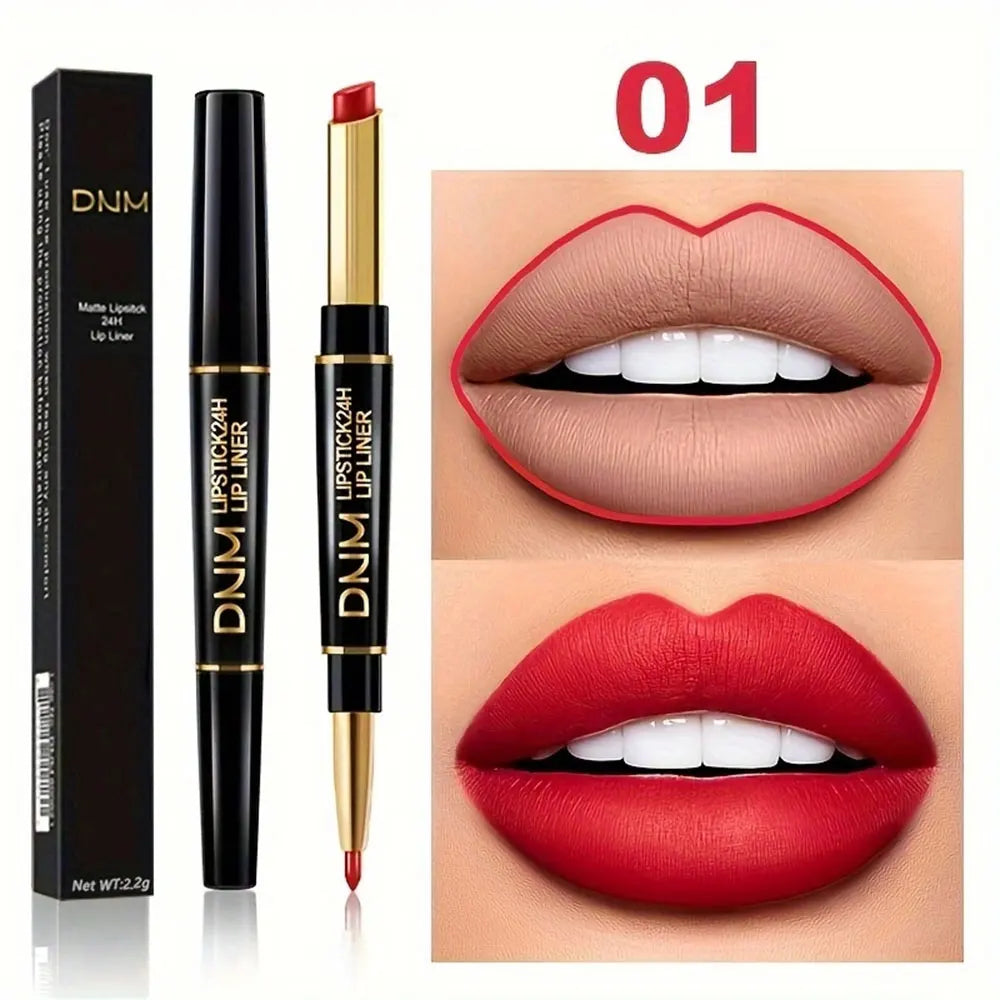 DuoLip Waterproof Lipstick & Liner Set
