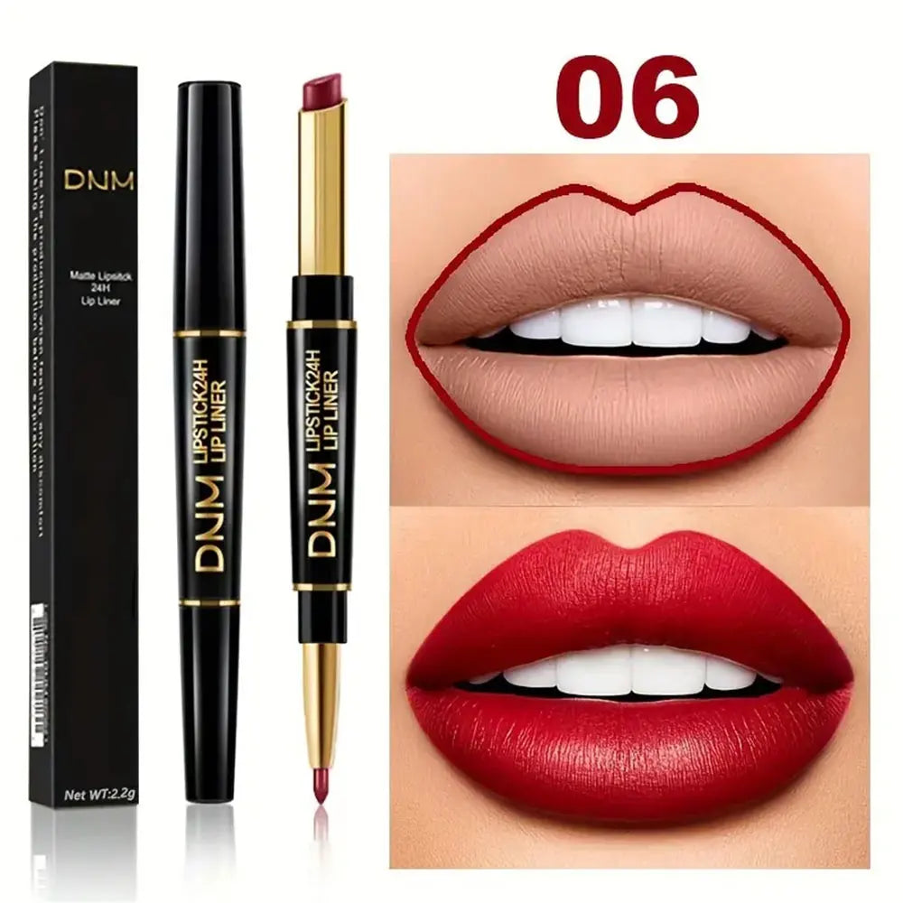 DuoLip Waterproof Lipstick & Liner Set