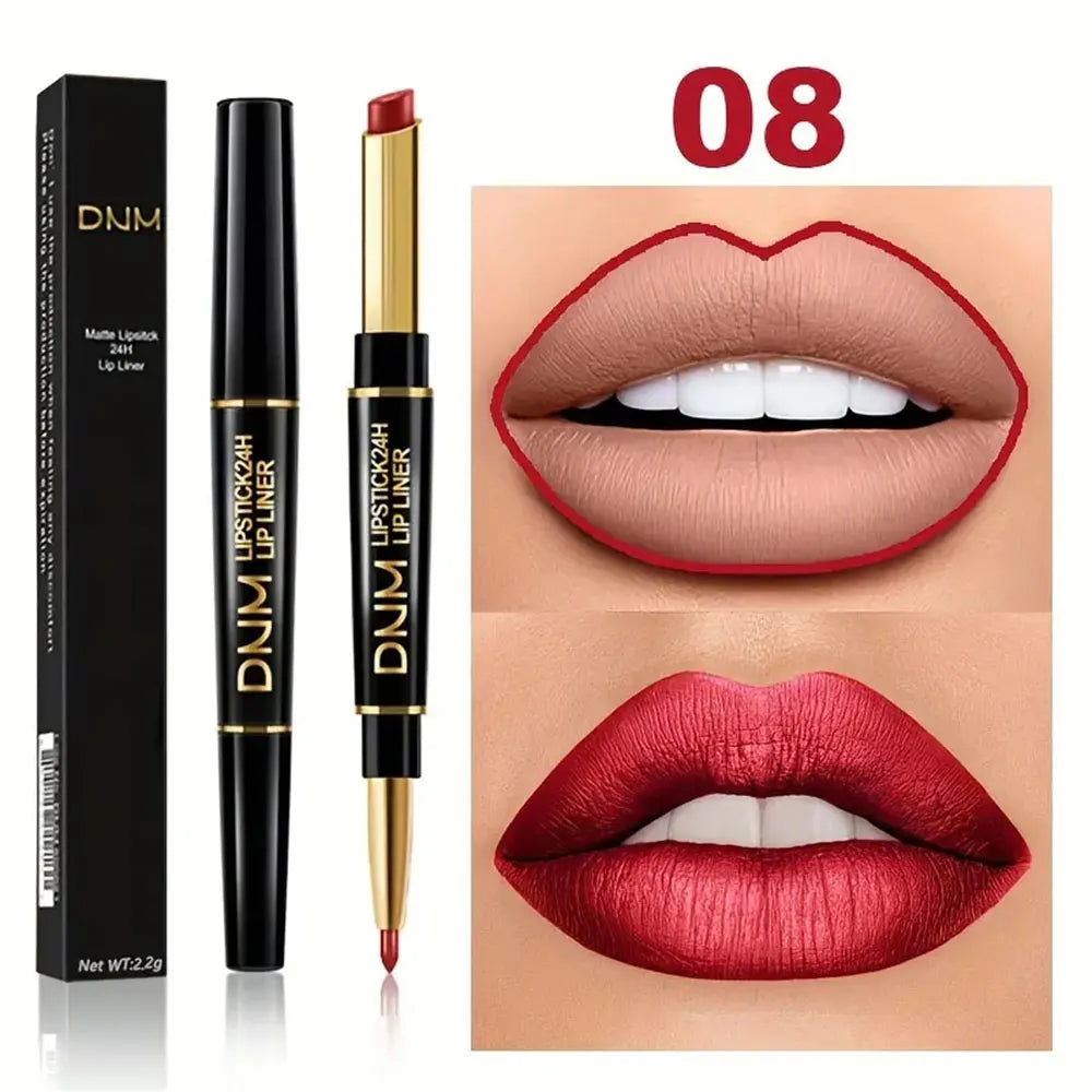 DuoLip Waterproof Lipstick & Liner Set